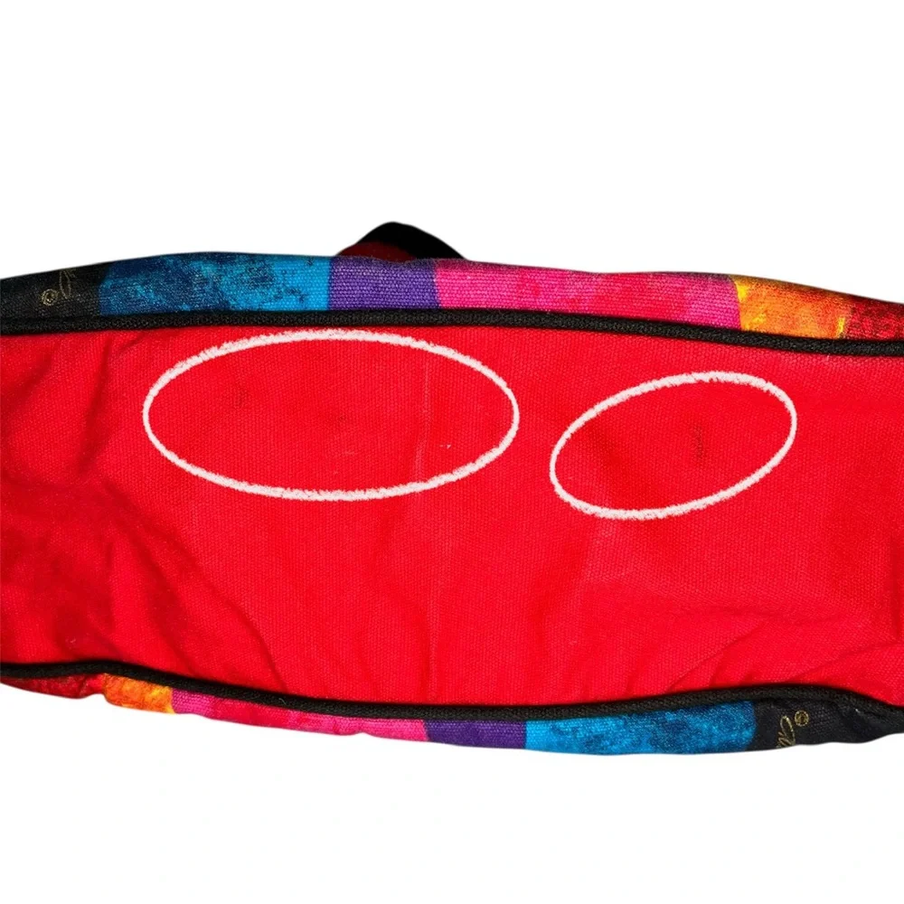 Laurel Burch Wild Horses Of Fire Canvas Shoulder Bag Purse Art Charm - Picture 10 of 16